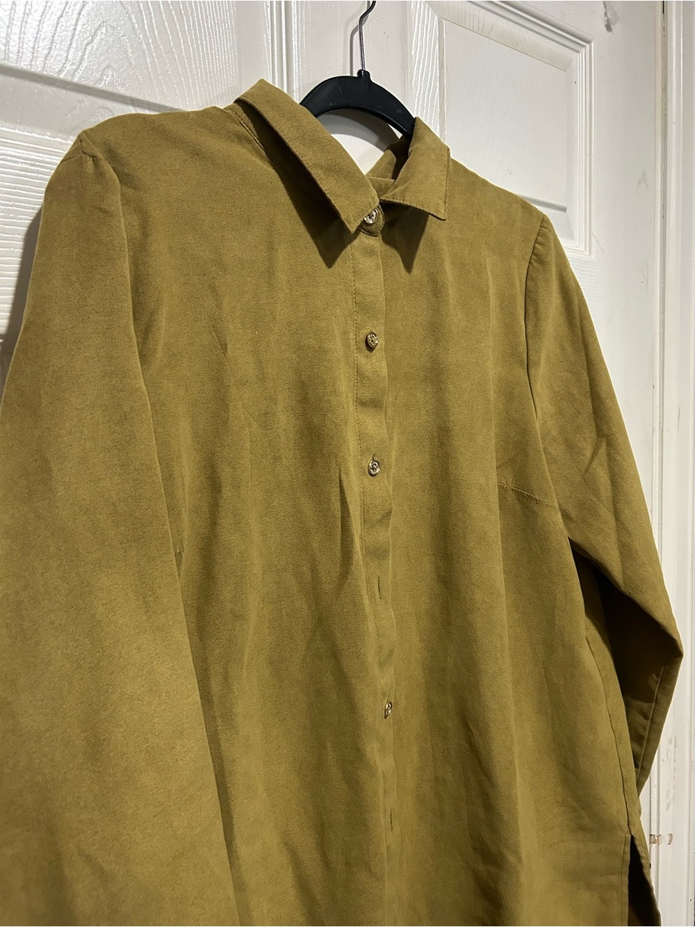 Marc New York Olive Buttoned Jacket